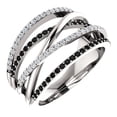 thumbnail image 1 of Silver Silk Rope Knot Love Couple Tail Ring Personalized Diamond JewelryThe Best Gift for A Loved One, 1 of 8