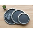 thumbnail image 2 of Service Ideas TR119RI Tray, 18/8 Stainless Steel, Removable Insert, 11" x 9",Silver, 2 of 4