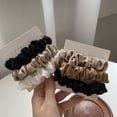 thumbnail image 6 of Silk Satin Scrunchies Women Solid Color Hair Rope Elegant Ponytail Holder Rubber Band Elastic Hairband Hair Accessories, 6 of 6