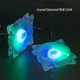 thumbnail image 2 of Paquete De 3 Ventiladores Con Carcasa Rgb De 12 Cm Silenciosos Ventiladores De Refrigeración De Chasis Rgb Equipados Con Concentrador De Control Remoto Led Ventilador De Ordenador Para Carcasa Inevent EL016167-00, 2 of 5