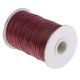 thumbnail image 4 of Cordón de encerado de de 165m y 1mm, cordón para artesanía en cuero, cuerda hecha a mano, artesanía DIY Vino rojo Macarena Cordón de algodón encerado, 4 of 7