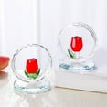 thumbnail image 1 of Adornos de Cristal de Rosas para Decoración Del Interior Del Coche, Decoración Del Hogar, Regalo de Cumpleaños, 1 of 7