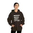 thumbnail image 5 of Resist Much Obey Little Hoodie Sweatshrit, Walt Whitman Quote Hoodie, 5 of 9