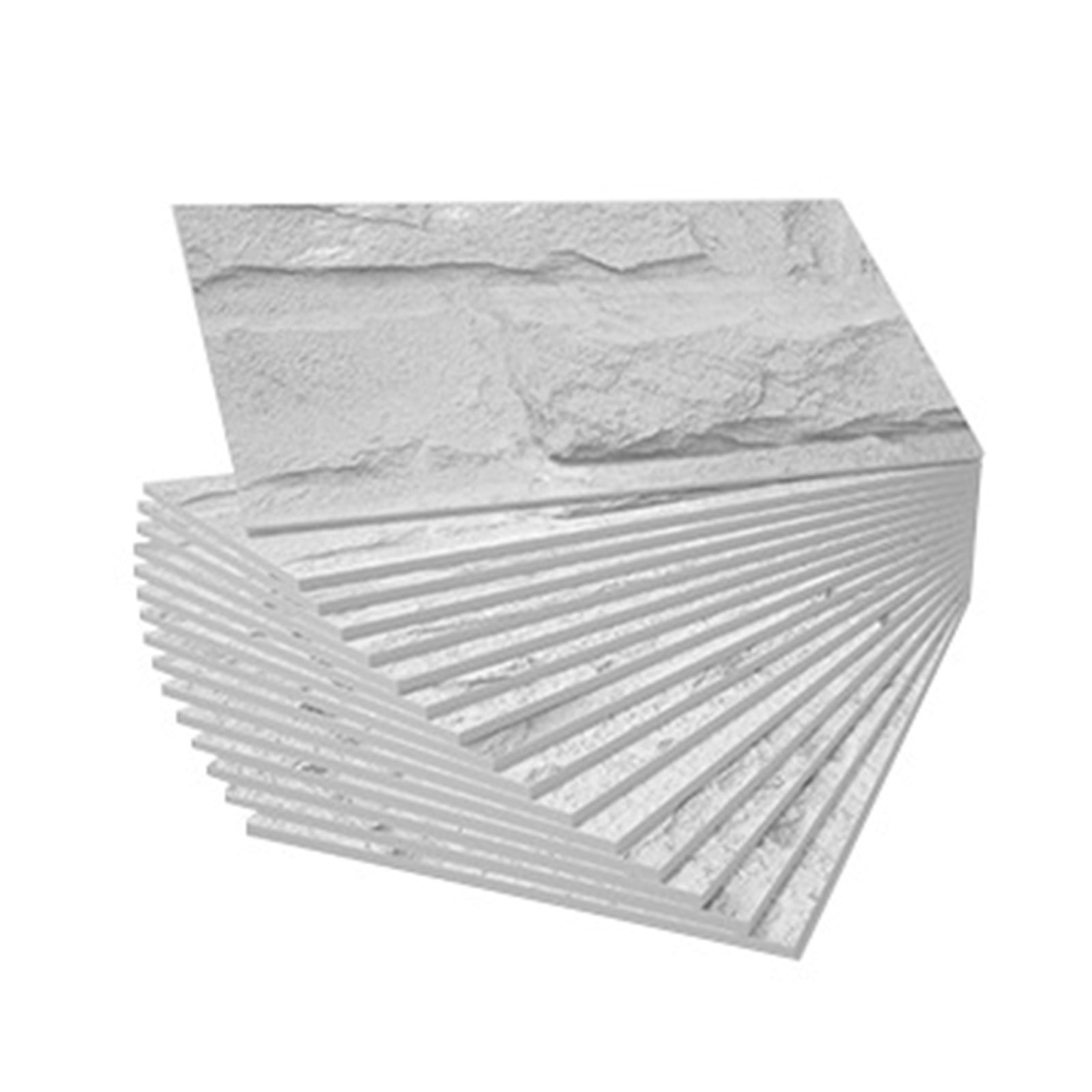 Peel And Stick Backsplash Tile, 4\" X 8\" Pvc Self-Adhesive Matte Brick Wall Tile