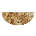 thumbnail image 4 of Butler Specialty Company Hampton Burl Demilune 36" Console Table - Light Brown, 4 of 7