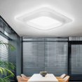 thumbnail image 2 of LED Ceiling Light Square 20W Ceiling Light Wall Lamp Aisle Lamp 85‑265V for Bedroom Living Room Corridor White White Light, 2 of 5