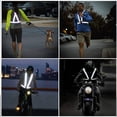 thumbnail image 5 of Chaleco reflectante de alto brillo para conducción nocturna Chaleco reflectante de advertencia de seguridad vial con velcro, 5 of 5