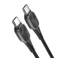 thumbnail image 2 of Cateissary Cable de carga rápida PD 2,0 para ordenador portátil, reemplazo de cable de sincronización de datos tipo c bidireccional para Teléfono y Comunicación negro 1m, 2 of 6