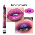 thumbnail image 1 of 2 en 1 Crayon Fard à Paupières Imperméable Ne Tache Pas Stick Fard à Paupières Maquillage Lèvres Paillettes Longue Durée Rouges à Lèvres, 1 of 5