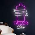 thumbnail image 2 of Handmadetneonsign Tailor Shop Led Sign, Tailor Neon Sign, Clothes Led Light, Clothing Store Neon, 2 of 5