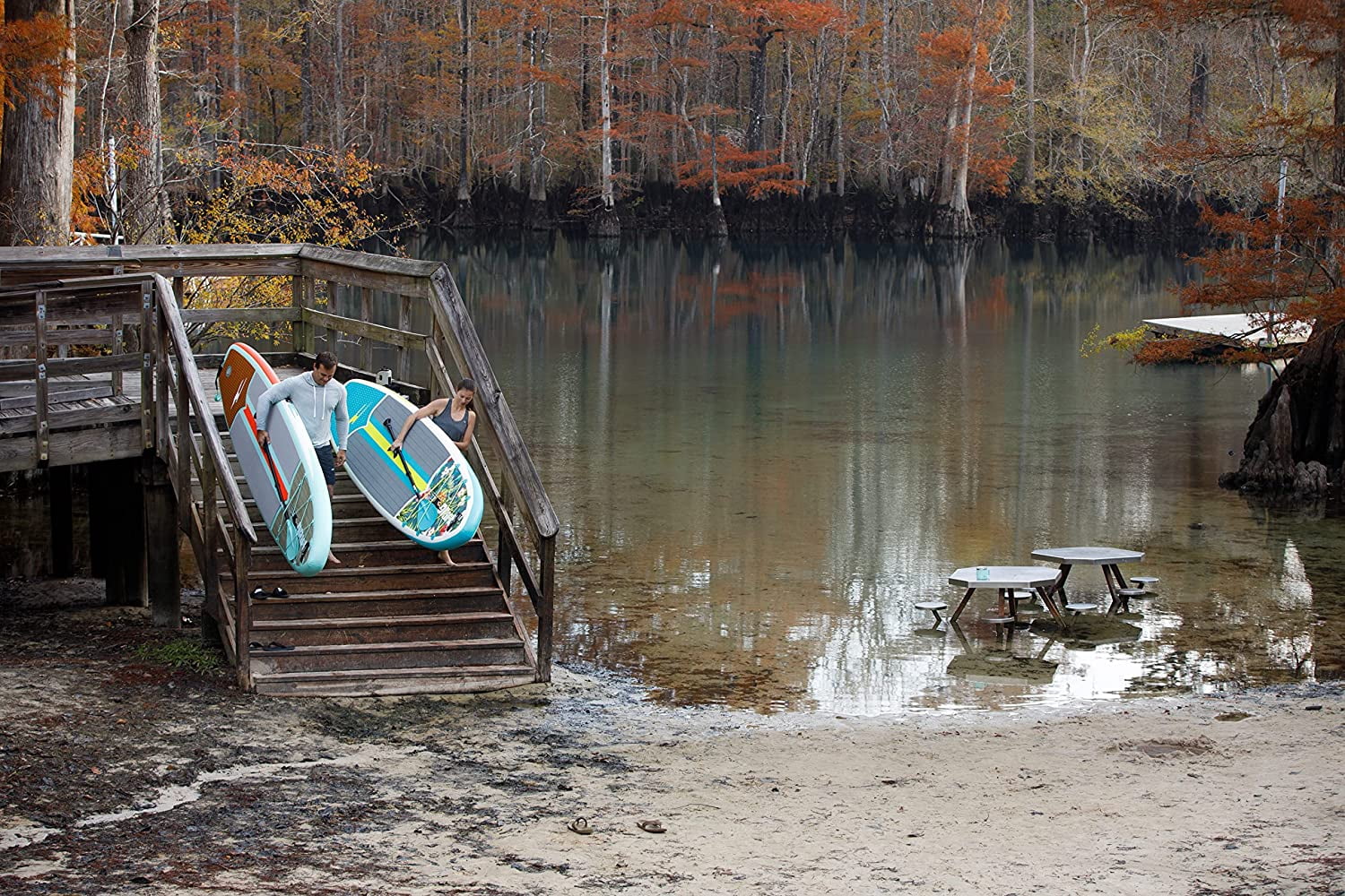 Drift Inflatable Stand Up Paddle Board - SUP Paddle Board and