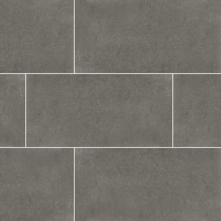 Beton Gris 12 in. x 24 in. Glazed Porcelain Floor and Wall Tile (16 sq. ft. / case)