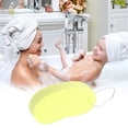 thumbnail image 2 of Unique Bargains 1 Pc Cat Pattern Bath Sponge Body Scrubber Yellow, 2 of 6