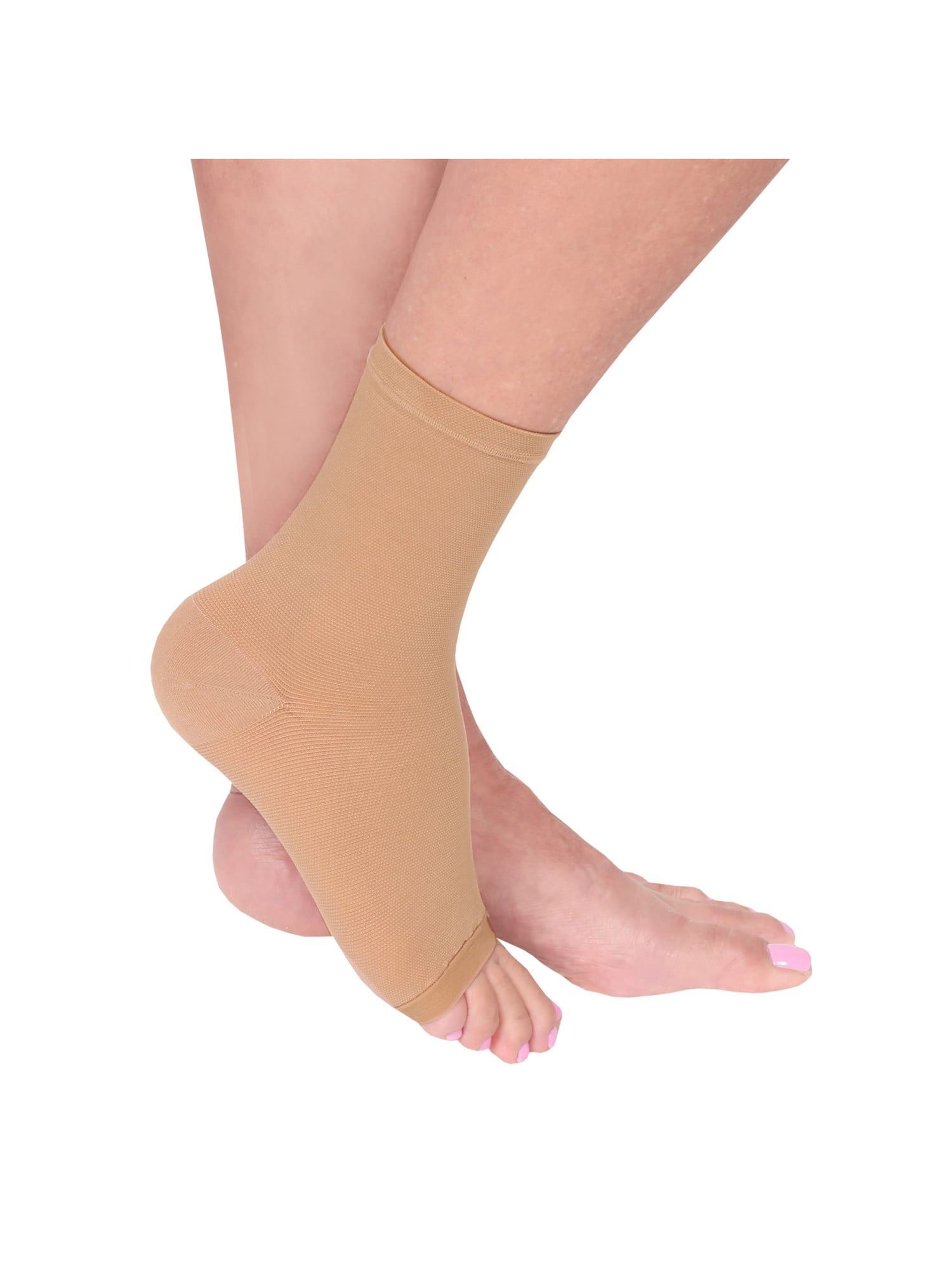 ELASTIC THERAPY SlipOn Ankle Support Compression Ankle Sleeve, Moderate Compression 2634 mmHg
