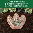 thumbnail image 7 of MindWare 8.5 inch x 10 inch Paint Your Own Stepping Stone Dinosaur Footprint, Multicolour, 7 of 7