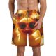 thumbnail image 1 of Balery Sunglasses Yellow Duck Traje de Baño Estilo Hawaiano para Hombre, Shorts de Secado Rápido con Bolsillos-Small, 1 of 6