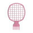 thumbnail image 2 of Men'S Curling Comb - Pink - Professional Women Men Dirty Braid Comb Hair Distort Curly Hairdressing Tool, 2 African Twist Combs, Easter, Wedding Makeup Organizers, 2 of 2