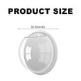 thumbnail image 3 of Mounted Fish Tank Acrylic Wall Hanging Fish Bowl 8 Inches Creative Plant Pot Flower Vase, 3 of 5