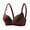 Coffee-03, variant on Bras for Women, Thin Cup Underwire Comfy Wire Bra, Simple Solid Color Everyday Bras