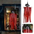 thumbnail image 5 of Decoración de bruja colgante de Halloween, fantasma volador, decoraciones aterradoras para interiores y exteriores, accesorio para puerta de entrada, decoración de patio, 5 of 5