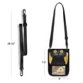 thumbnail image 4 of Secure Travel Neck Wallet Passport Holder Adjustable Strap For Men & Women 6*7.5in Simple Vector Art Style, 4 of 6