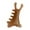 Brown, variant on MERIGLARE Massage Comb Compact Resin Lightweight Head Massage Tool for Face Nose Scalp Brown