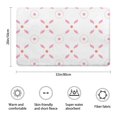 thumbnail image 2 of 20x32 Inch Ultra Soft Faux Bath Mat Non Slip Absorbent Microfiber Bathroom Rug, Colorful Bricks, Patterns, 2 of 4