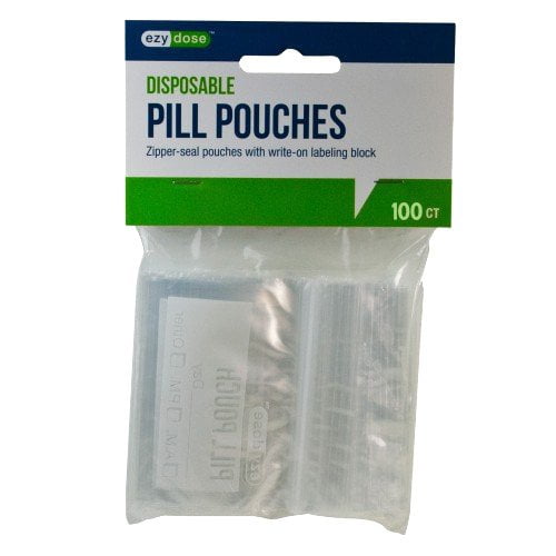 disposable pill pouches