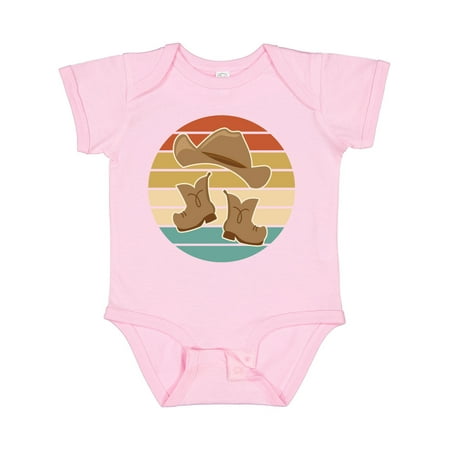 

Inktastic Cowboy Hat and Boots Boys or Girls Baby Bodysuit