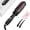 Black, variant on MATSKY 1.5" Ionic Heated Round Curling Brush for Fine Hair, Thermal Brush with 5 Heat Settings & Frizz Control Volumizer, Pink