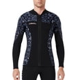thumbnail image 1 of Greeniant BUCEO SAIL 3MM Traje de neopreno Tops Trajes de neopreno de primera Protección Trajes de buceo Canoa Buceo para aeróbic acuático Deportes acuáticos hombre gris SG Greeniant OD003290-14, 1 of 1