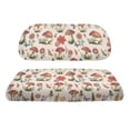 thumbnail image 2 of Pzuqiu Set of 2 Backrest Cover Sets Easy to Install All Seasons, Compatible with Golf Outdoor Golf Cart Seat Cover(Mushrooms Flowers Butterflies), 2 of 10