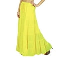 thumbnail image 2 of Phagun Skirt Long Maxi Skirt Beach Wear Cotton Summer Wear Clothing, 2 of 4