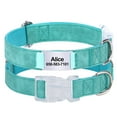 thumbnail image 6 of Pet Artist Personalized Nylon Dog Collar with Slide On Name Tag Pet Engraved Adjustable S-L, 6 of 9