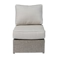thumbnail image 4 of Living Source International 12-Piece Wicker / Rattan Sectional Set in Gray, 4 of 5