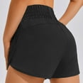 thumbnail image 5 of BLVB Women's Running Shorts with Zip Pockets High Waisted Athletic Workout Quick Dry Gym Shorts for Women, 5 of 6