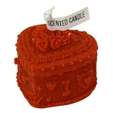 KMMYS Love Jewelry Box Aromatherapy Candle – Heart-Shaped Scented Candle, Valentine's Day Gift, Wedding Souvenir, Romantic Gift for Couples, Relaxation and Stress Relief