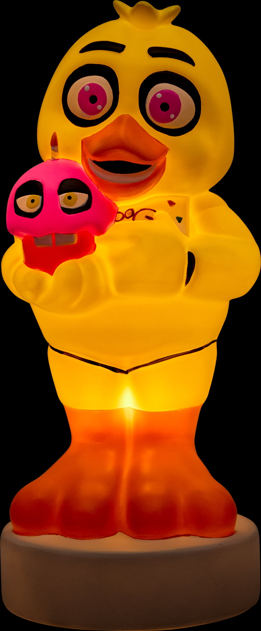 Five Nights at Freddy's 12" Chica Light-Up Blow Mold Halloween Decoration, by Rubies