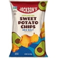 thumbnail image 1 of Jackson’s Sweet Potato Kettle Chips Avocado Oil Variety Pack made with Premium Oils (1.5 oz, Pack of 10) Sea Salt, Ranch, BBQ, and Habanero Nacho Flavors - Allergen-friendly, Gluten Free, Ve, 1 of 5