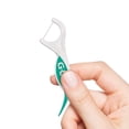 thumbnail image 2 of GUM® Professional Clean Plus Flosser, Promotes Healthier Gums, Comfort-Pick for Gentle Massage, Fresh Mint Flavour, 60 Count, 2 of 8