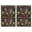 Pioneer Flower Floral Print Pattern-3, variant on 2 Pcs Pioneer Flower Floral Print Pattern Kitchen Towels, Funny Microfiber Dish Towel Set, 18" X 26" Tea Towels