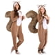 thumbnail image 1 of Pijama de ardilla marrón de buena calidad para adultos, disfraz de Halloween, regalo de Navidad para niños, 1 of 5