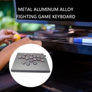 lanema Fight Stick with Light Function for Arcade Stick for PC Leverless Game Controller Arcade Stick