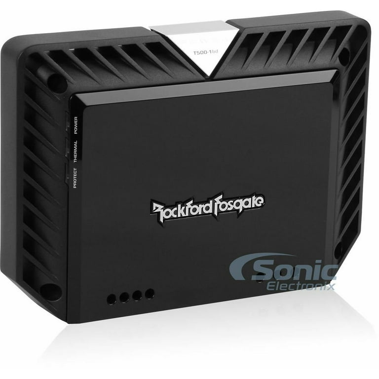 Rockford Fosgate Power T500-1bdCP & BAK42 4 AWG Amp Kit 500W RMS