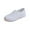 White, variant on XIMIN Women Slip on Casual Loafers Sneaker Retro Traditional Breathable Lightweight Black White Casual Simple Softy Shoes for Running Walking Sport