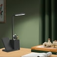 thumbnail image 5 of LED Smart Desk Lamp 15W Wireless Charging Eye Protection with Pen Holder USB Power Adjustable Brightness for Student Study Office Bedroom Dormitory Modern Lighting, 5 of 5