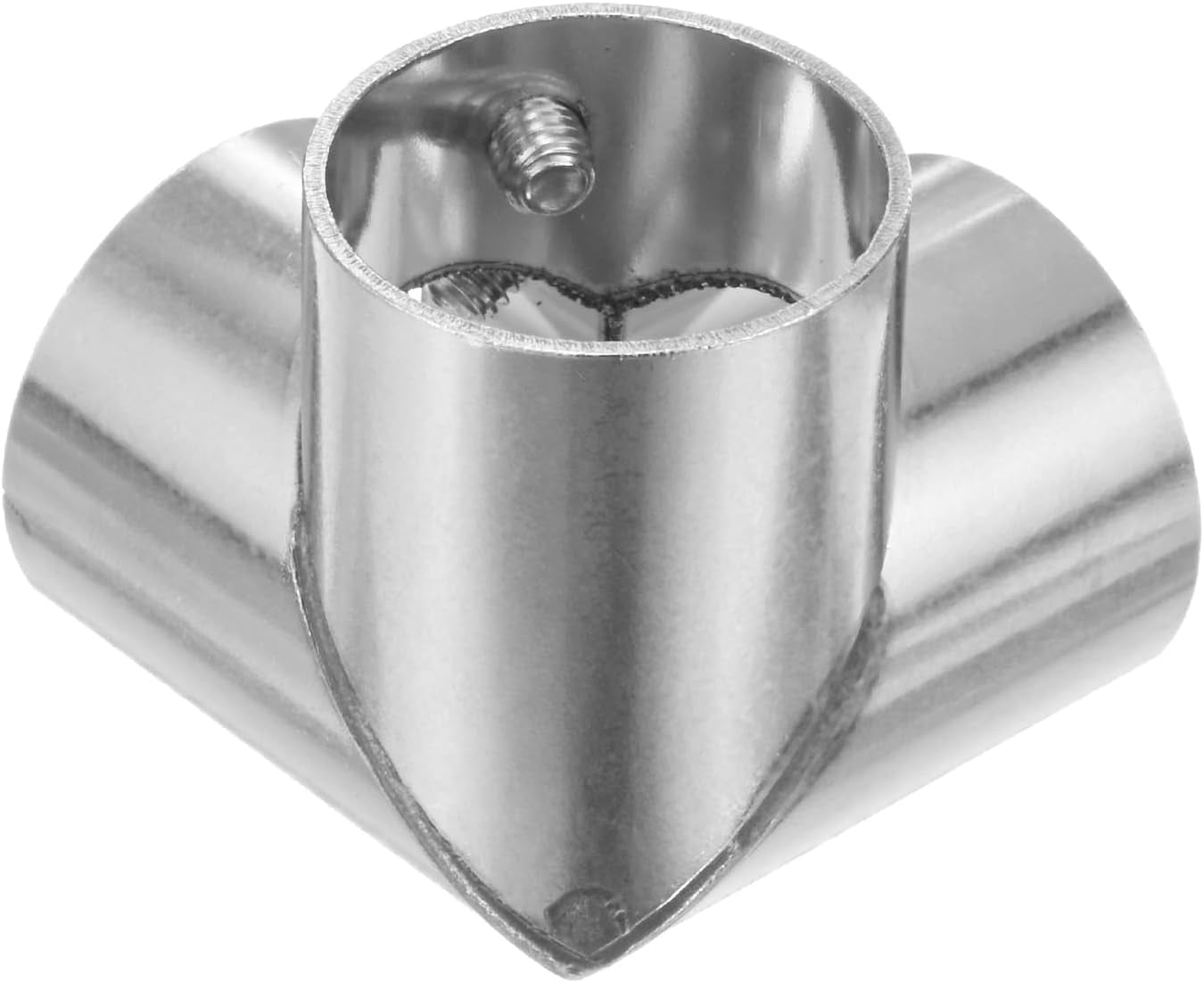 Myst Design 6-Pack Structural Pipe Connector, Right Angle Tee Pipe Fittings Steel Pipe Connector for OD 1" or 25mm Pipe, Conduit Connectors.