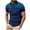 Blue, variant on EQWLJWE Men Wolf Graphic Shirt 3D Print T Shirts - Colorful Printed Wolf Animal Print Tees Casual Short Sleeve Shirts