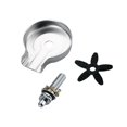 thumbnail image 3 of DOLITY Automatic Faucet Cup Washer Kitchen Sink Automatic Flushing Device Bottle Washer Argent, 3 of 9