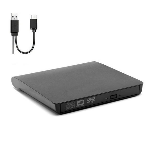 USB 3.0 Type-C Optical Drive Case Slim DVD External Enclosure To USB CD ROM ODD Case Box for Laptop ,Portable